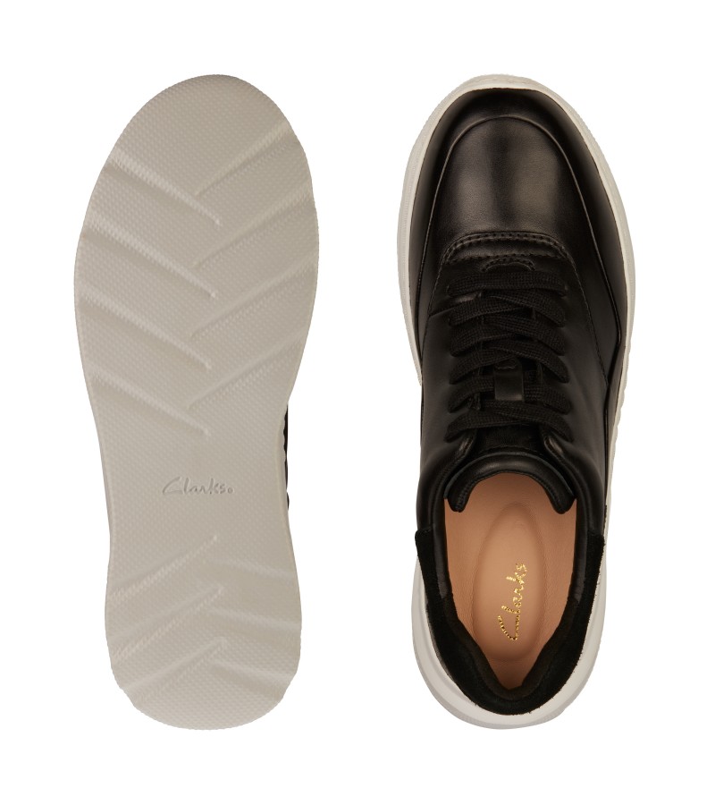 Clarks - Sprint Lite Lace Black Leather Clarks - Sprint Lite Lace Black Leather